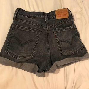 Gray Levi shorts